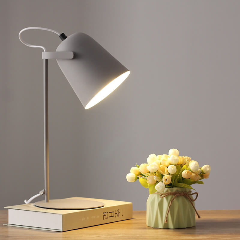 Nordic Metal LED Desk Lamp | Minimalist Reading and Study Light