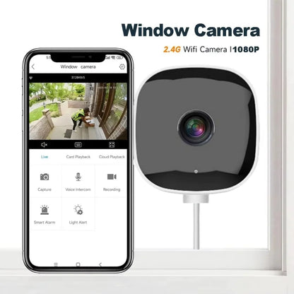 Smart 2K Window Security Camera