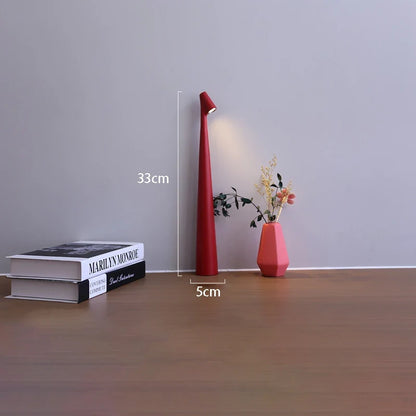 Glowora LED Table Lamp – Rechargeable Touch-Dimmable Light