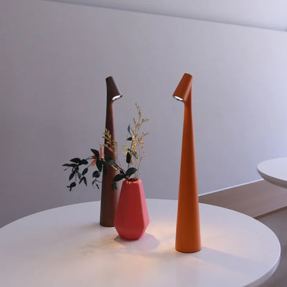 Glowora LED Table Lamp – Rechargeable Touch-Dimmable Light