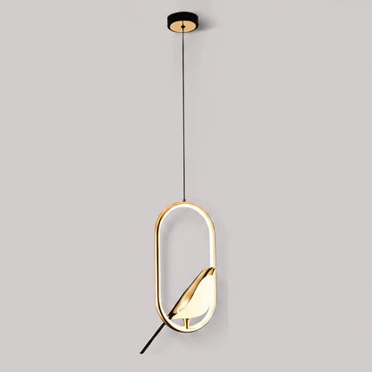 Magpie Pendant Light – Nordic-Inspired LED Bird Design