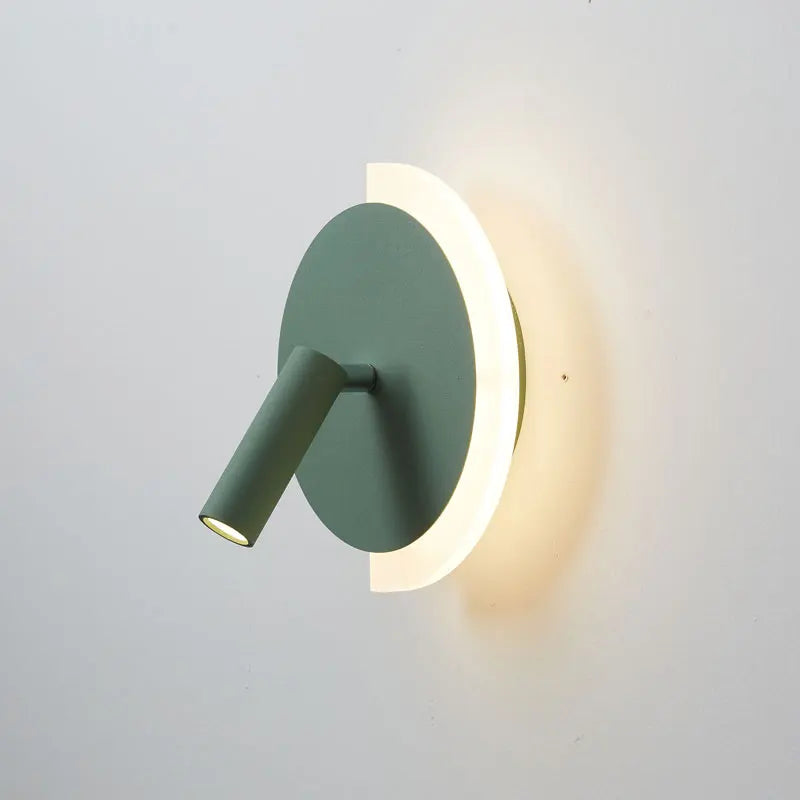 LunaSpot Modern LED Wall Light | Stylish Bedside Reading Lamp