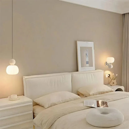 Nordic Pumpkin Pendant Light – Modern LED Ceiling Lamp for Stylish Interiors