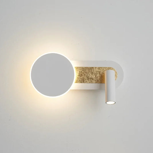 HaloBeam Wall Light | Modern Nordic Dual-LED Design