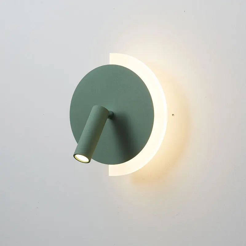 LunaSpot Modern LED Wall Light | Stylish Bedside Reading Lamp