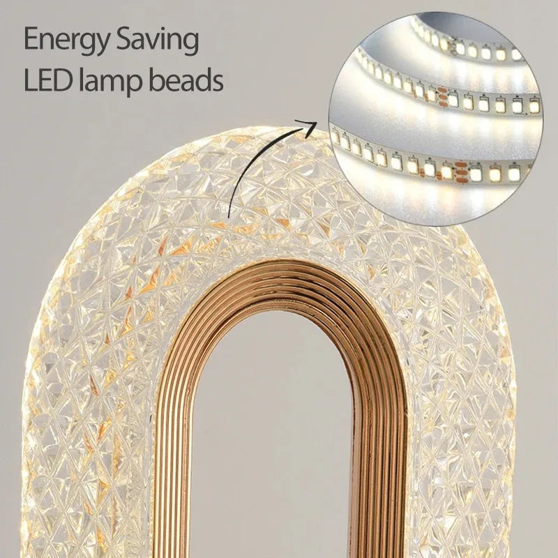 Stellora | 3D Crystal LED Night Light with Rechargeable Touch-Dimming Lamp