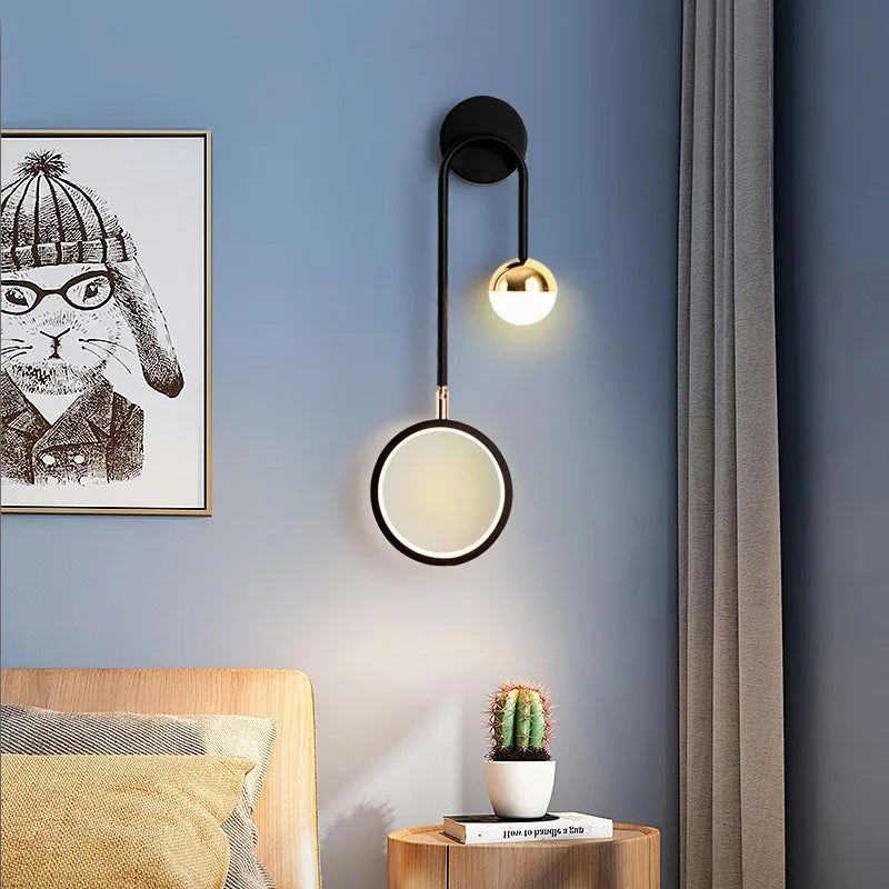 Orbis Wall Light – Modern Nordic LED Lighting Design
