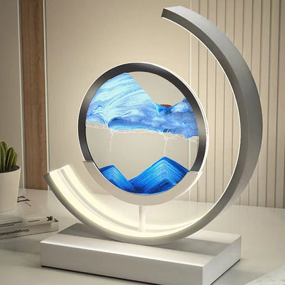 Sandlight | Quicksand-Inspired LED Table Lamp