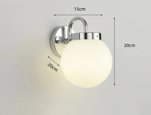 Quashion Wall Lamp – Sleek Modern Chrome Minimalist Lighting