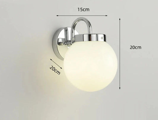 Quashion Wall Lamp – Sleek Modern Chrome Minimalist Lighting