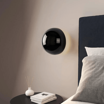 Bauhaus Eclipse Wall Lamp | Elegant Gold-Finish Modern Art Lighting