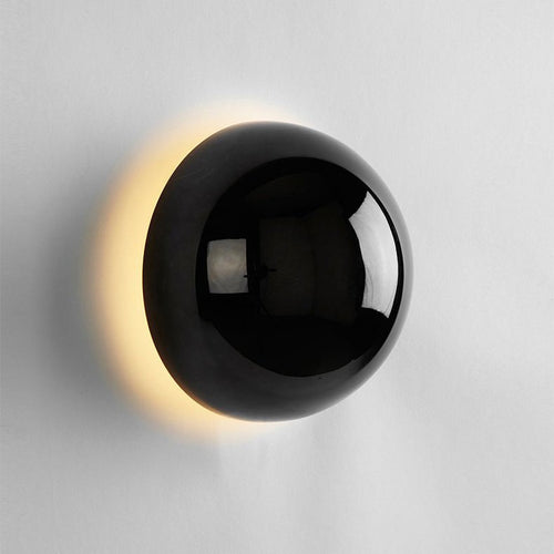 Bauhaus Eclipse Wall Lamp | Elegant Gold-Finish Modern Art Lighting