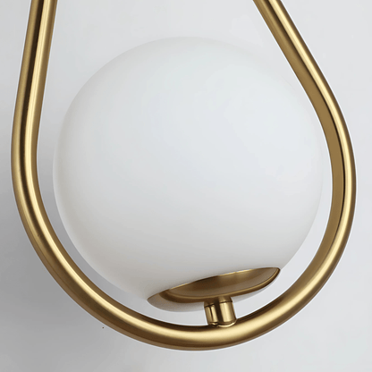 Modern Droplet Wall Light | Elegant Teardrop Wall Lamp
