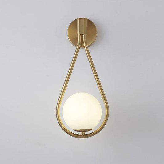 Modern Droplet Wall Light | Elegant Teardrop Wall Lamp