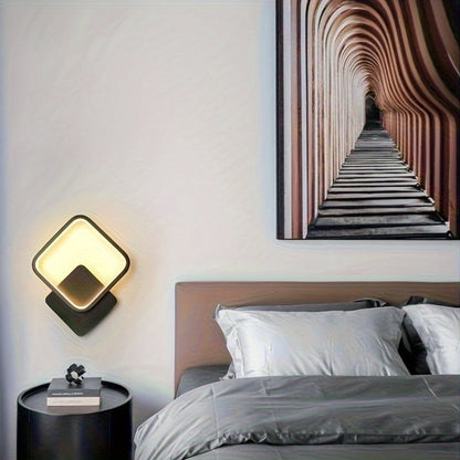 Modern Square LED Wall Light | Sleek Minimalist Geometric Design Fixture